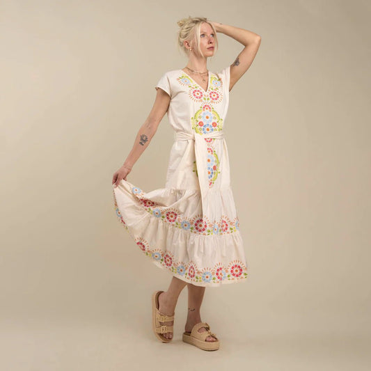 The Emilia Embroidered Dress - MST GoodsSendero Provisions Company