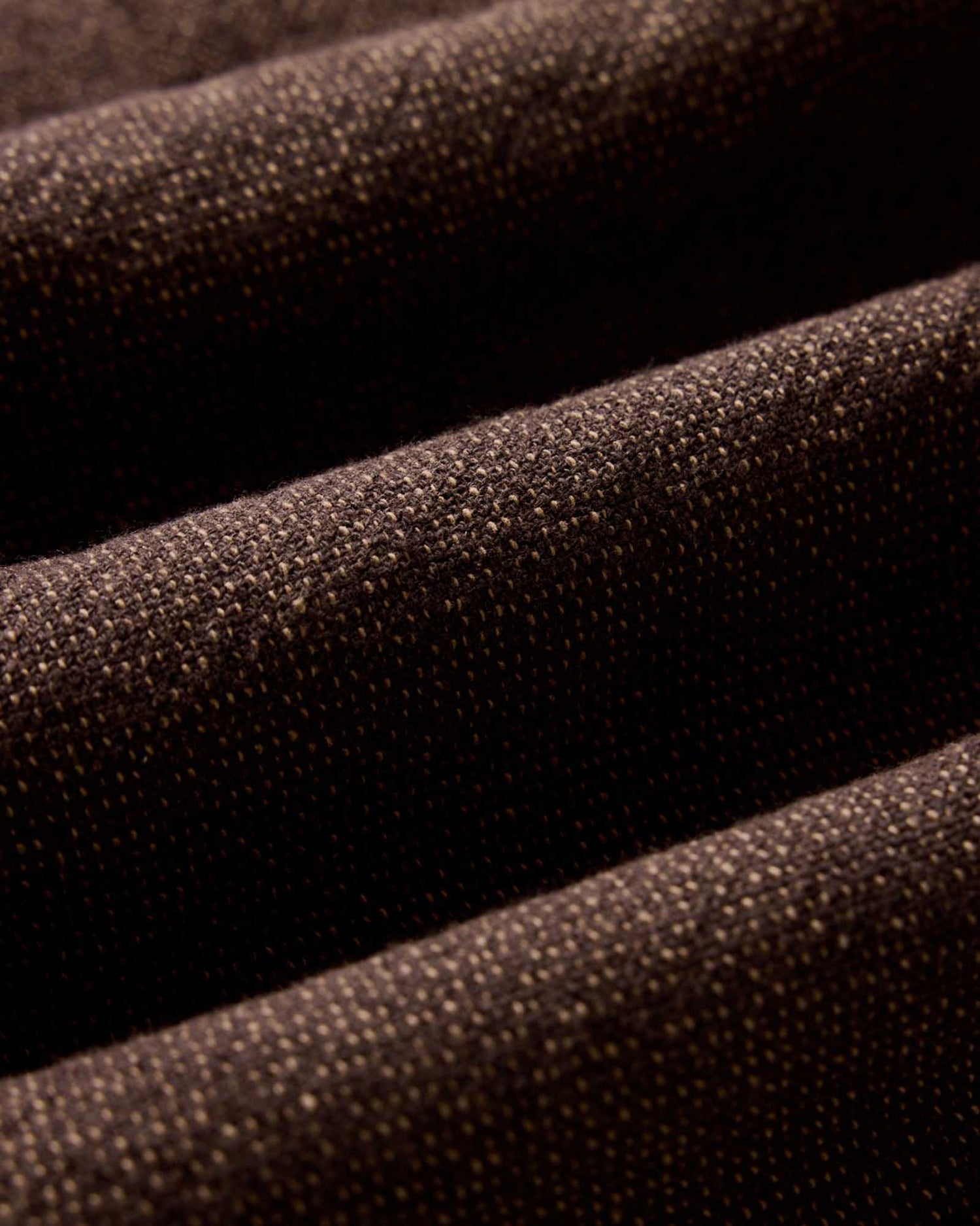 The Ledge Shirt in Black Coffee Linen Tweed - MST GoodsTaylor Stitch