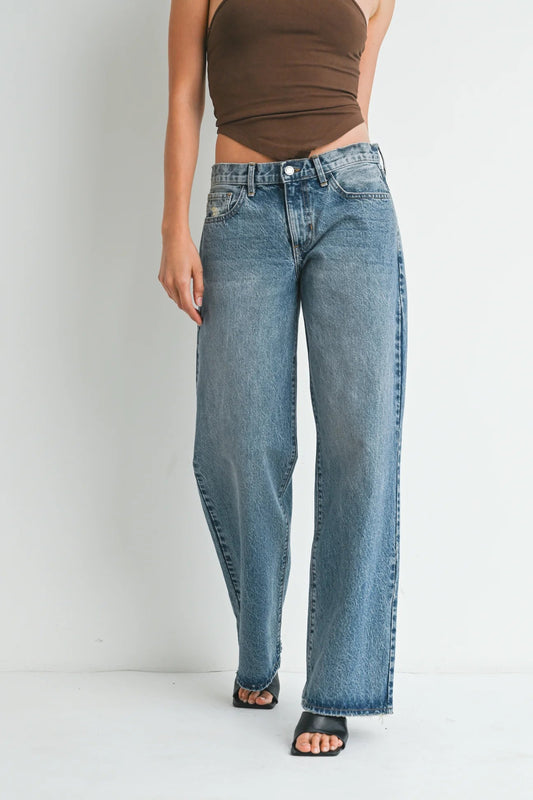 The Low Rise Baggy Slouch Jean - MST GoodsJust Black Denim