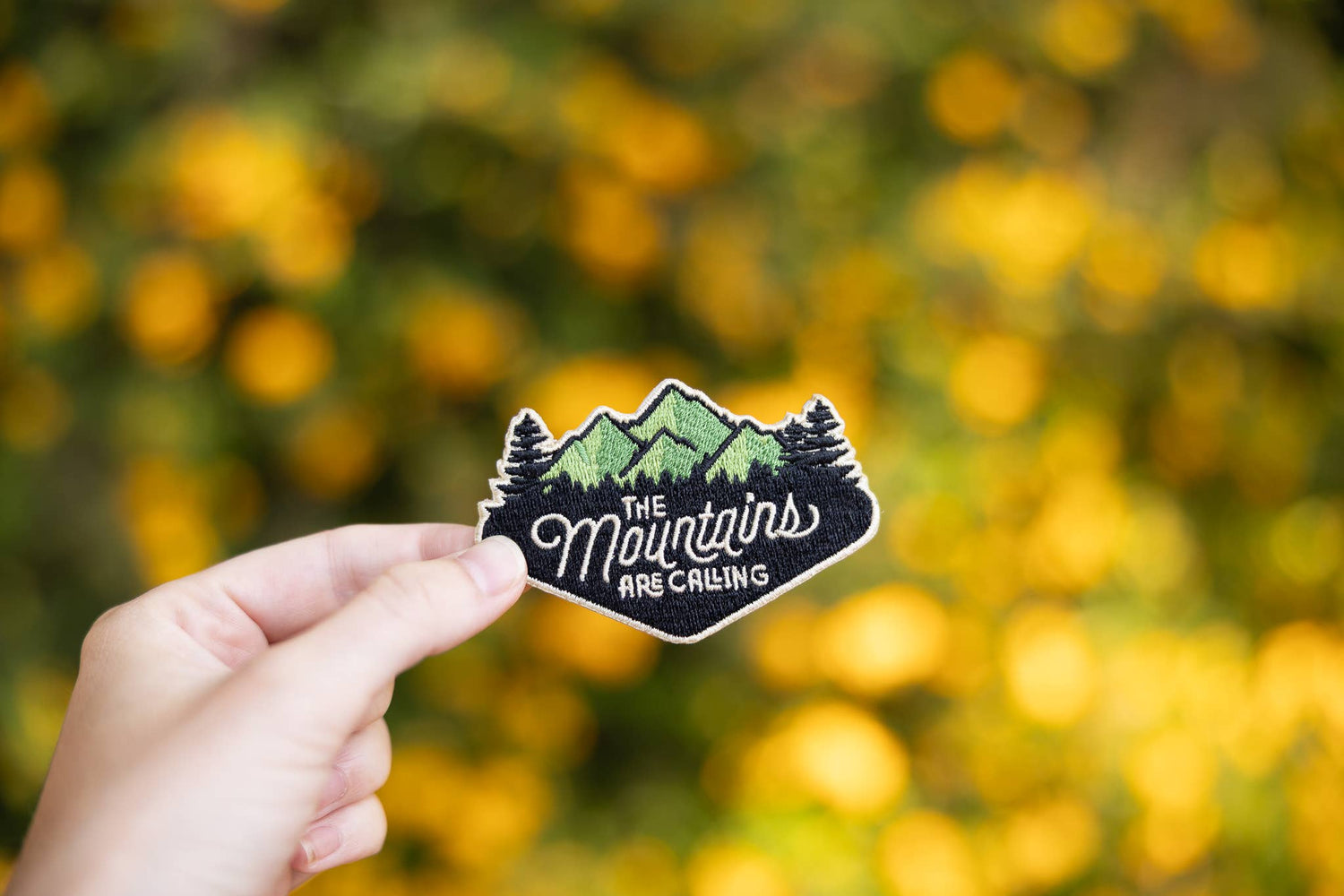 The Mountains Are Calling | Embroidered Patch - MST GoodsSquatchy