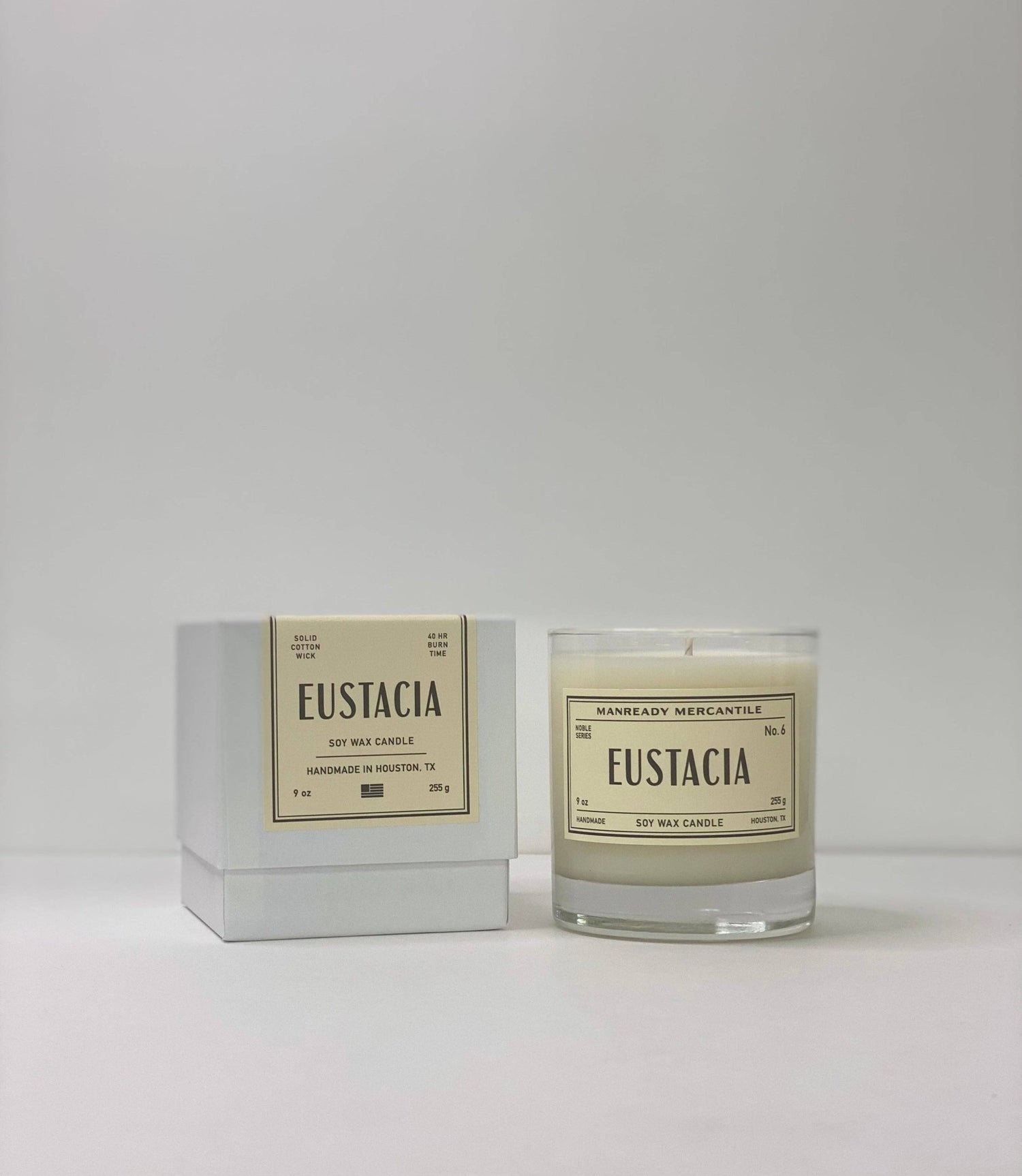THE NOBLE SERIES SOY CANDLE | EUSTACIA - MST GoodsCandlesManready Mercantile