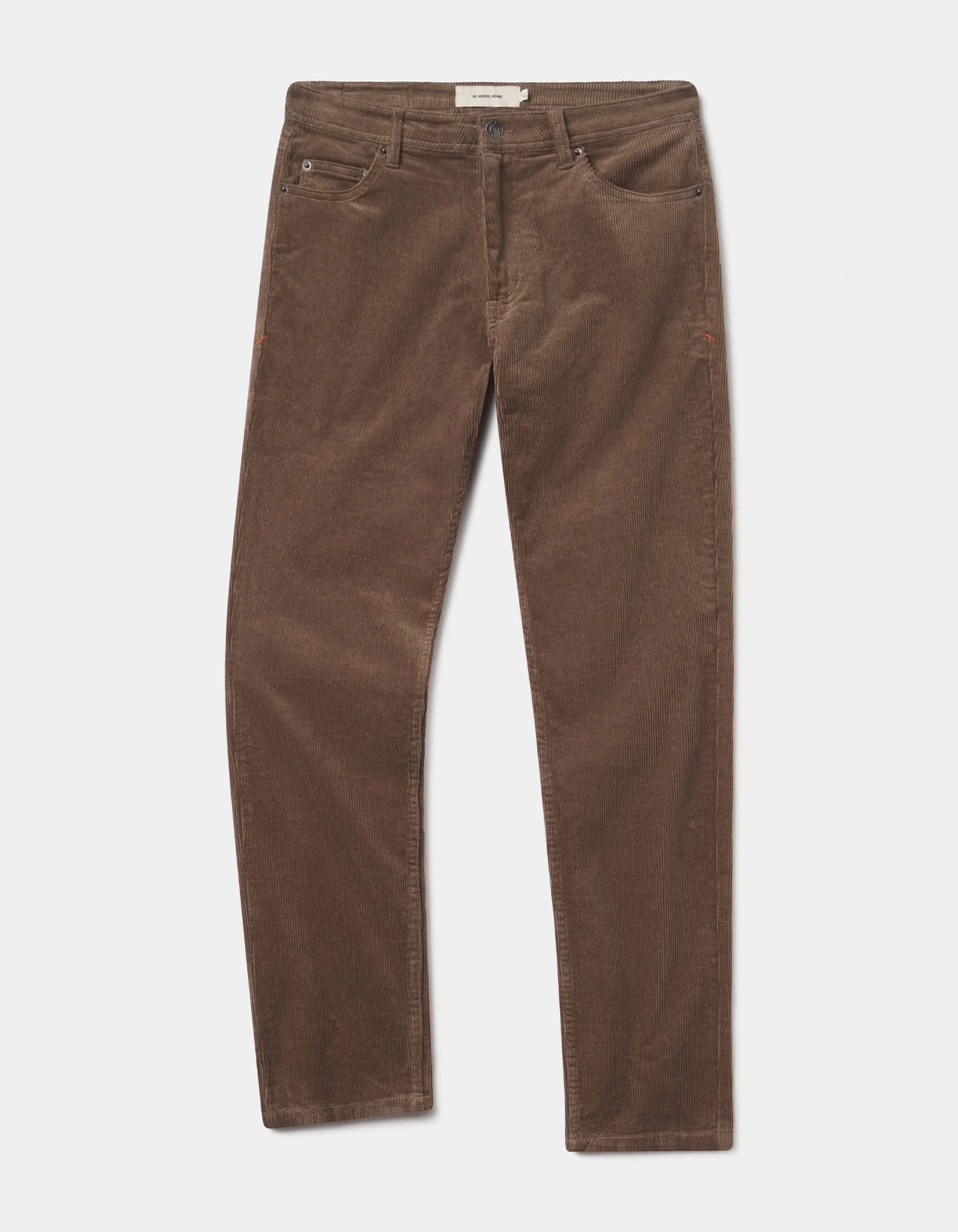 Brown pants on a white background