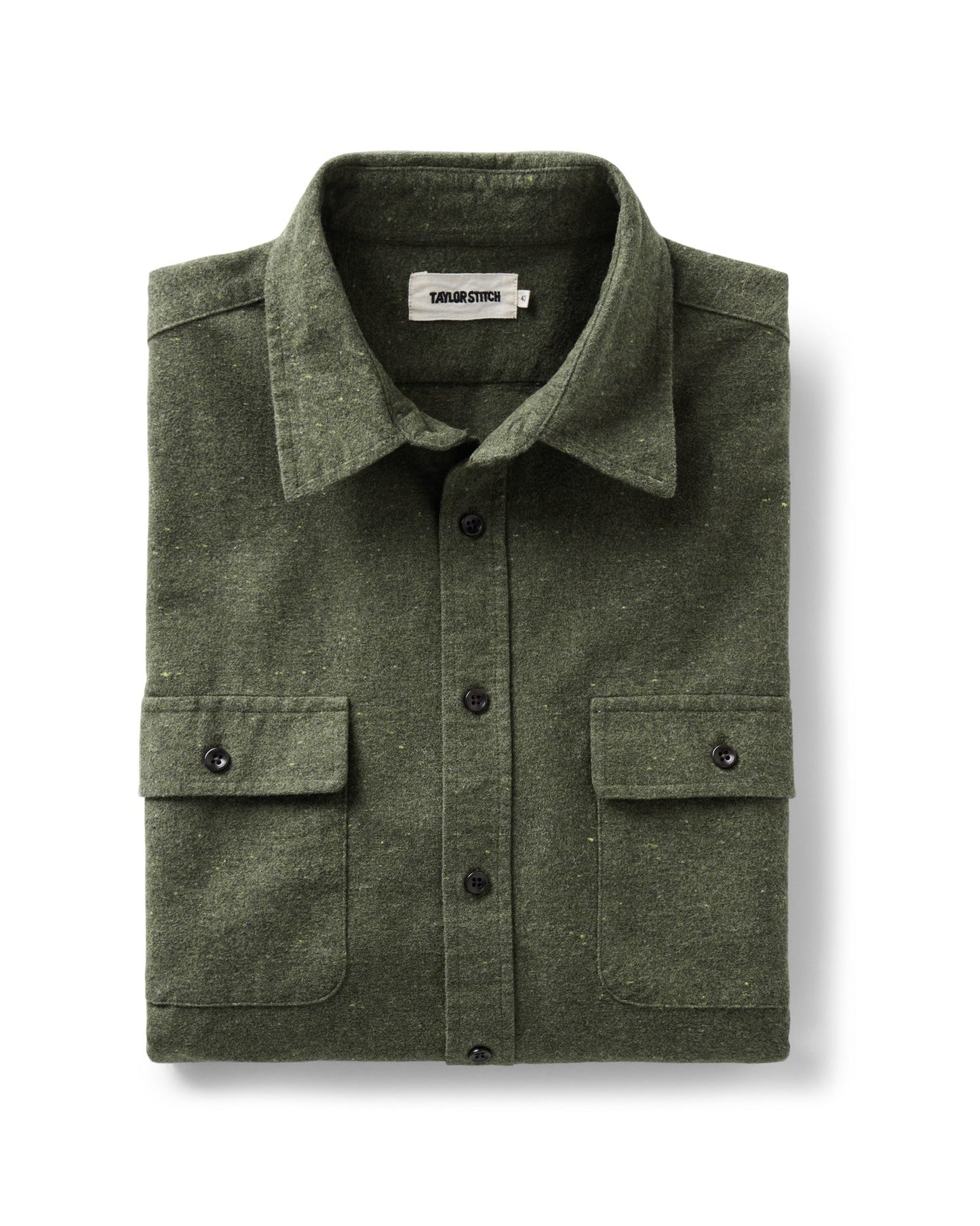 The Yosemite Shirt in Lichen Donegal - MST GoodsTaylor Stitch