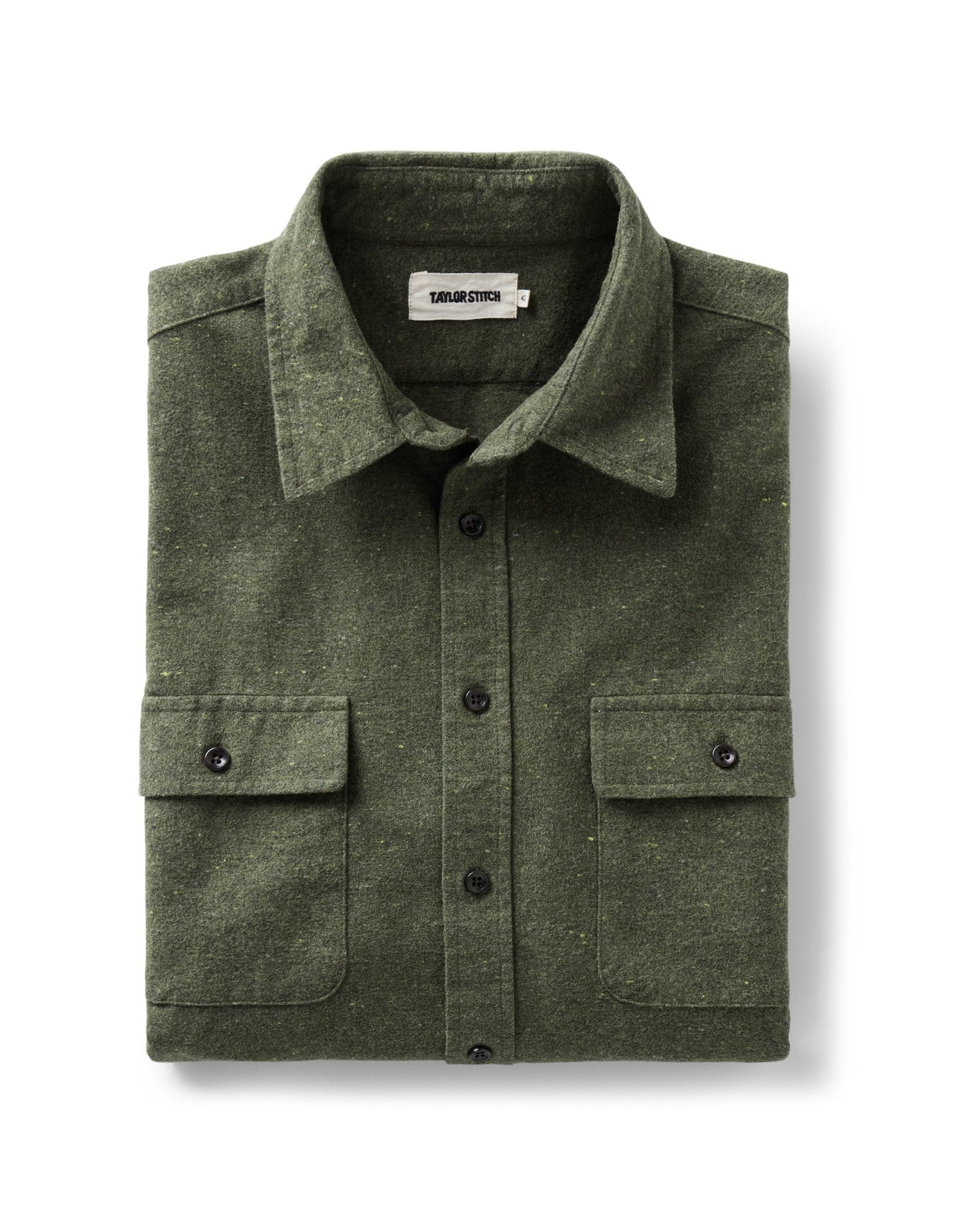 The Yosemite Shirt in Lichen Donegal - MST GoodsTaylor Stitch