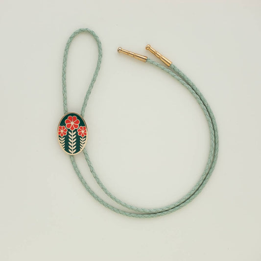 Three Flower Bolo Tie - MST GoodsTiny Deer Studio