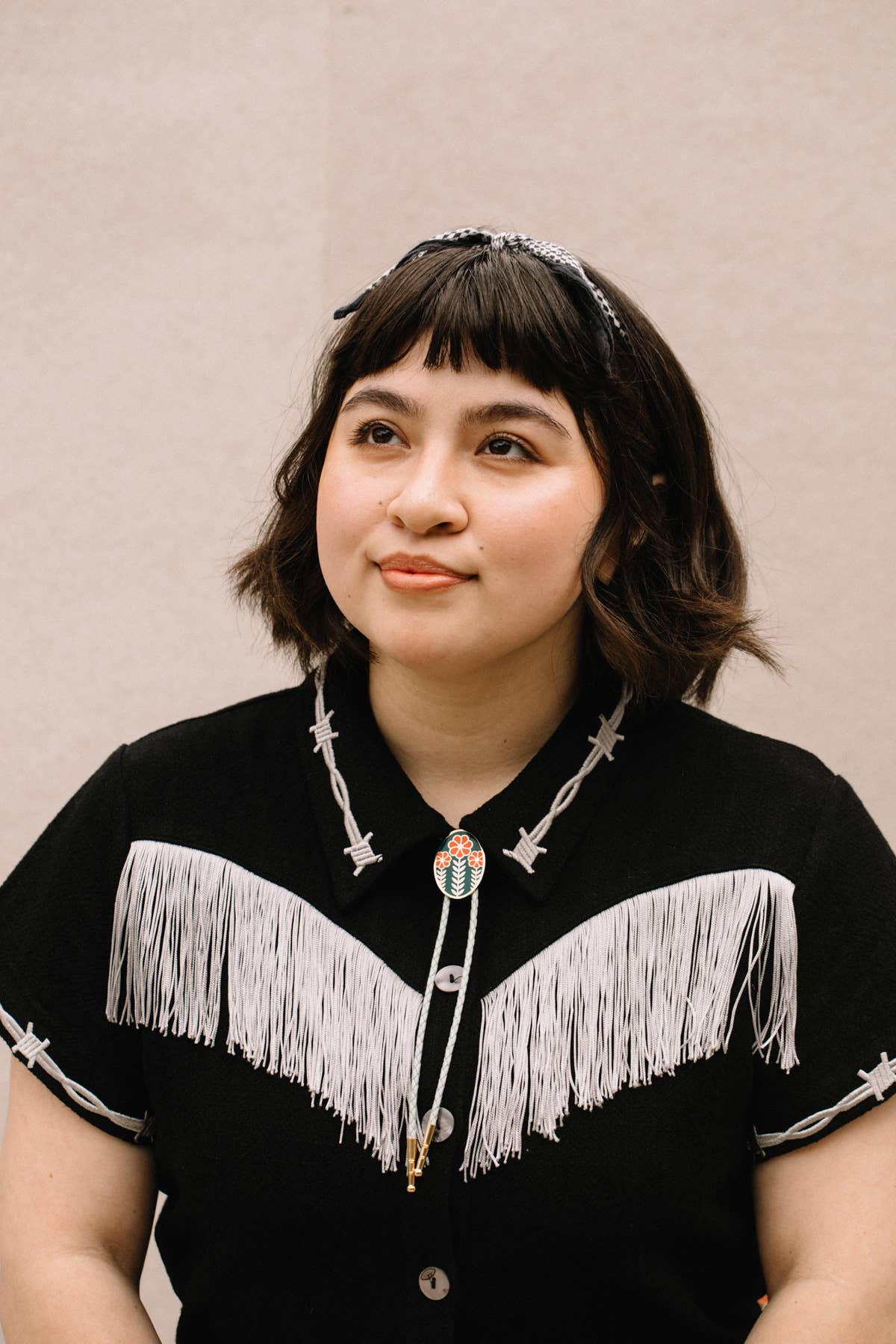 Three Flower Bolo Tie - MST GoodsTiny Deer Studio