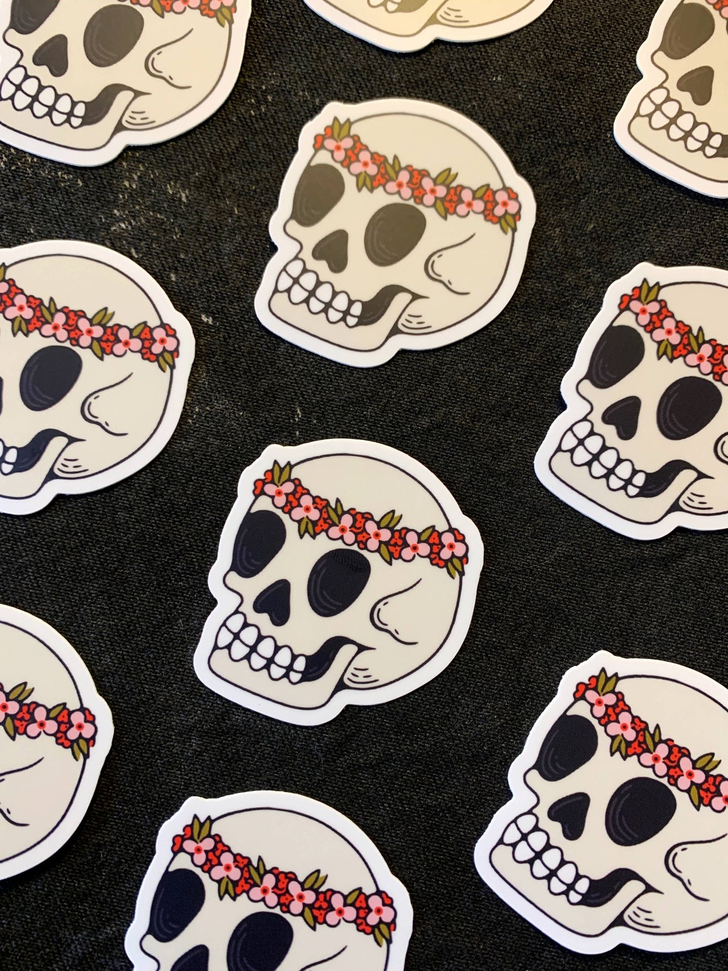 Til Death Sticker - MST GoodsHoundstooth Design + Supply Co
