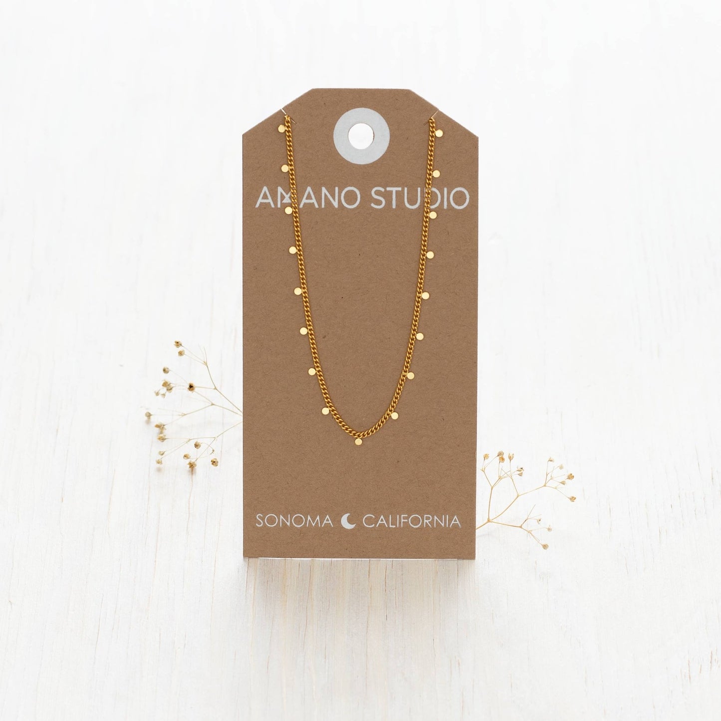 Tiny Dot Necklace - MST GoodsAmano Studio