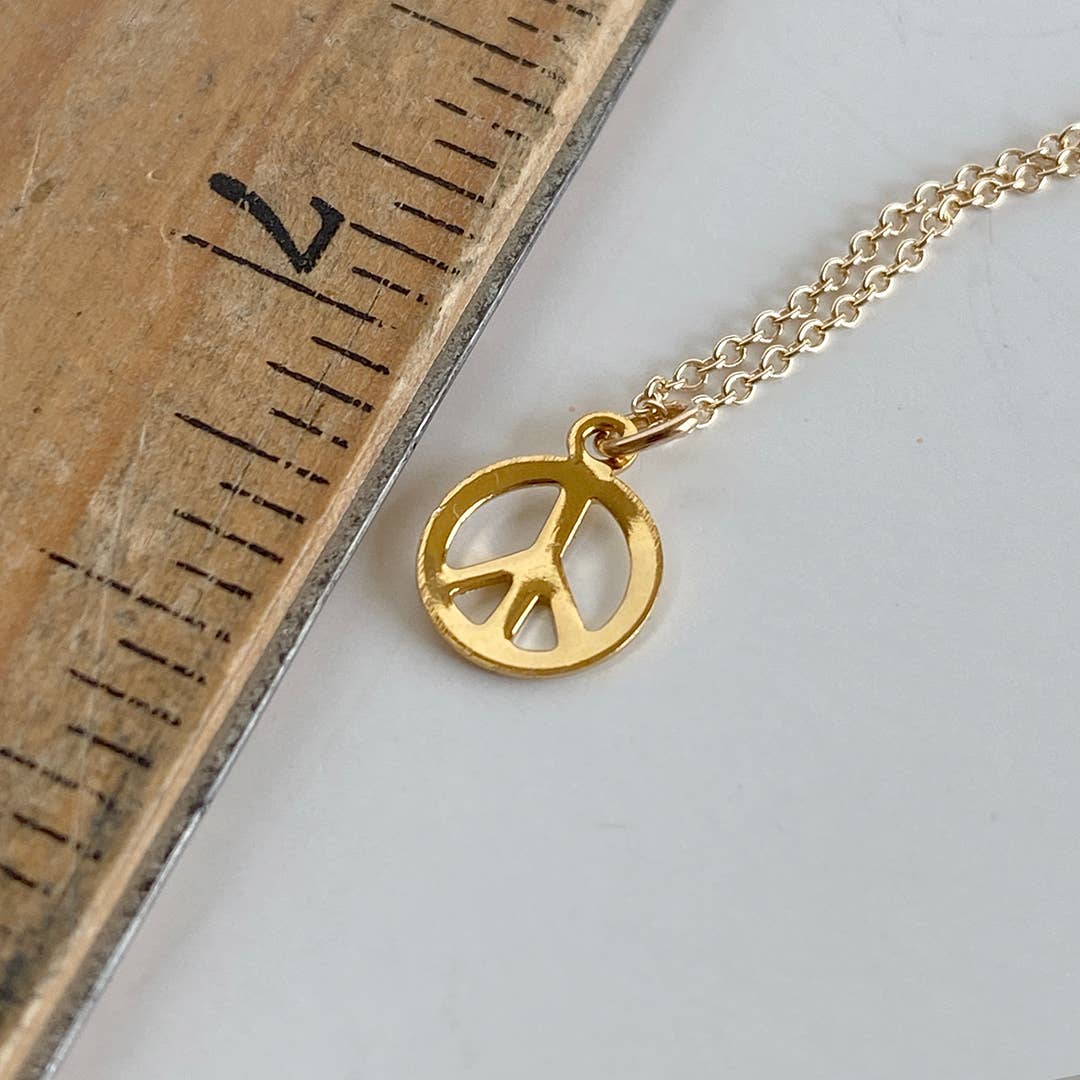 Tiny Peace Necklace - MST GoodsNecklacesOrnamental Things