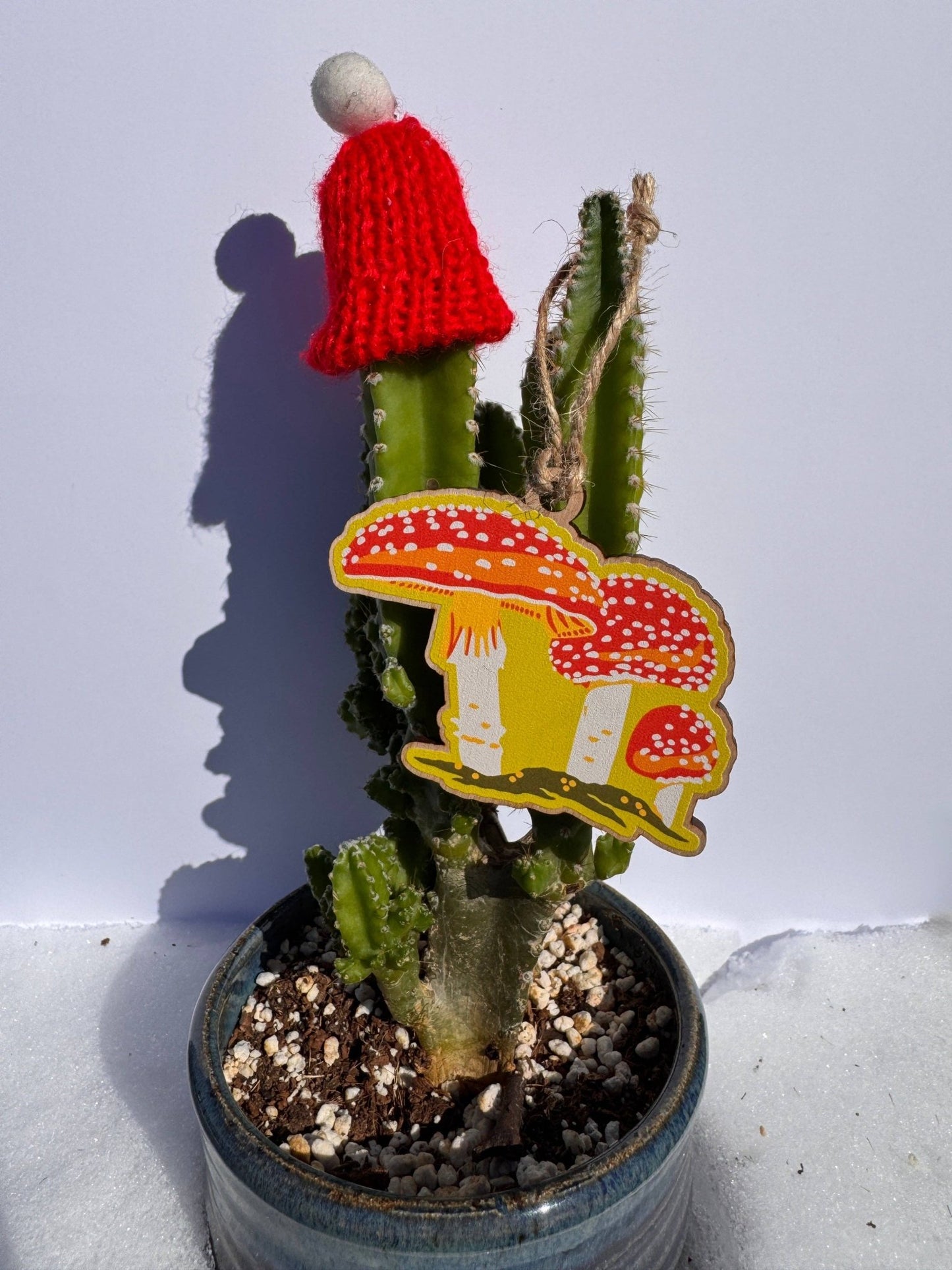 Toadstool Mushroom Wooden Ornament - MST GoodsCaroline Clark