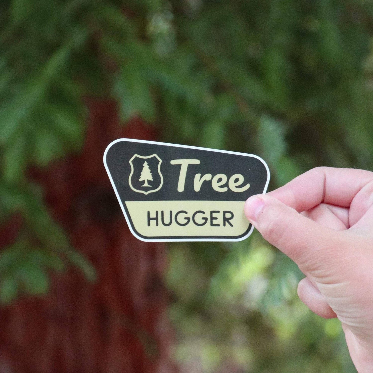 Tree Hugger - Vinyl Sticker - MST GoodsSquatchy