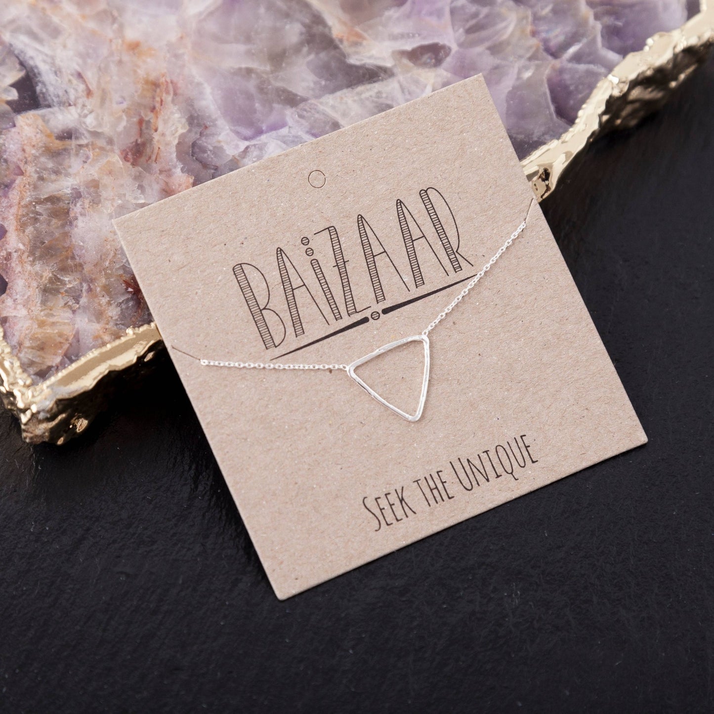 Triangle Necklace - MST GoodsNecklacesBaizaar