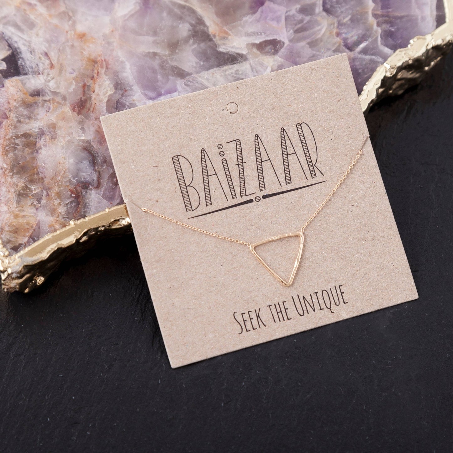 Triangle Necklace - MST GoodsNecklacesBaizaar