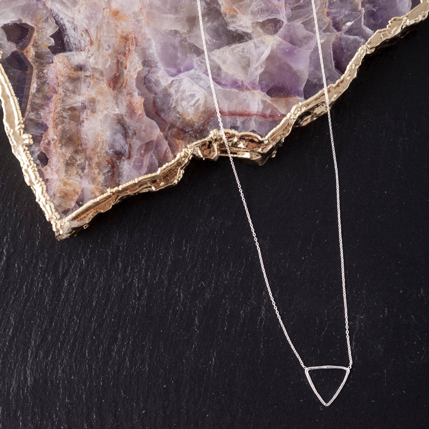 Triangle Necklace - MST GoodsNecklacesBaizaar