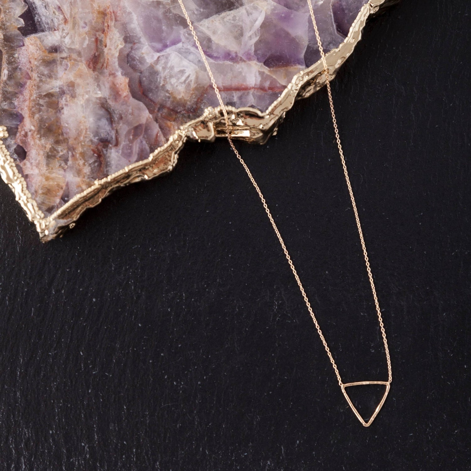 Triangle Necklace - MST GoodsNecklacesBaizaar
