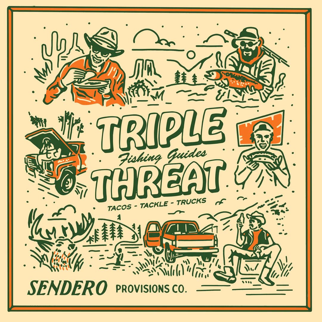 Triple Threat Bandana - MST GoodsBandanasSendero Provisions Company