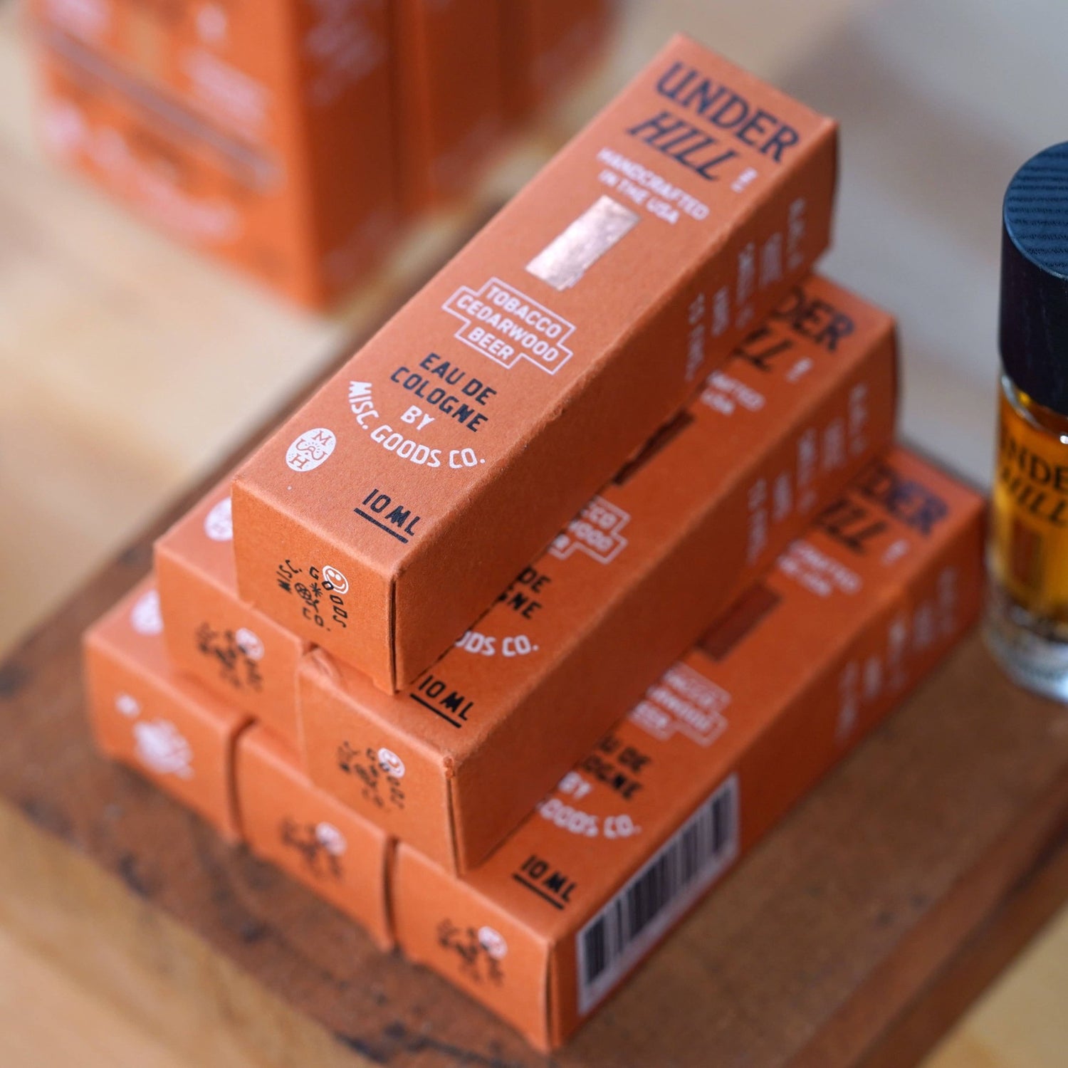 Underhill Eau De Cologne 10ml | Unisex | Smoke & Leather - MST GoodsMisc Goods Co.