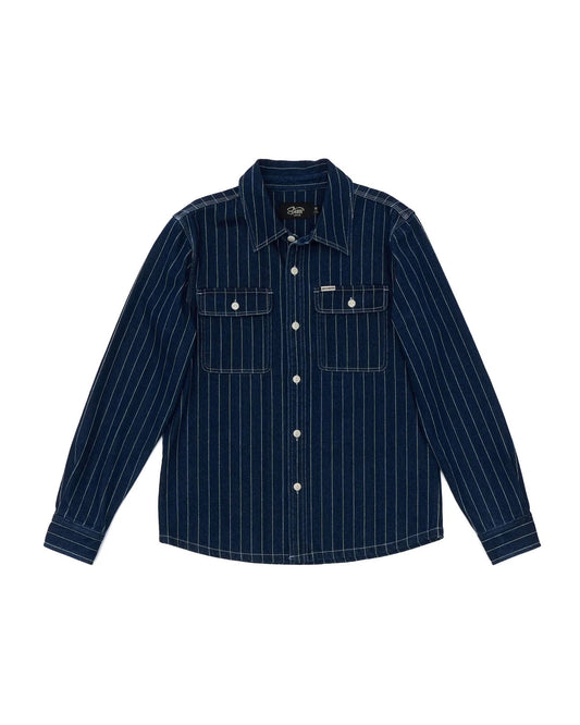 Vacay Stripe Denim Shirt - MST GoodsDeus Ex Machina