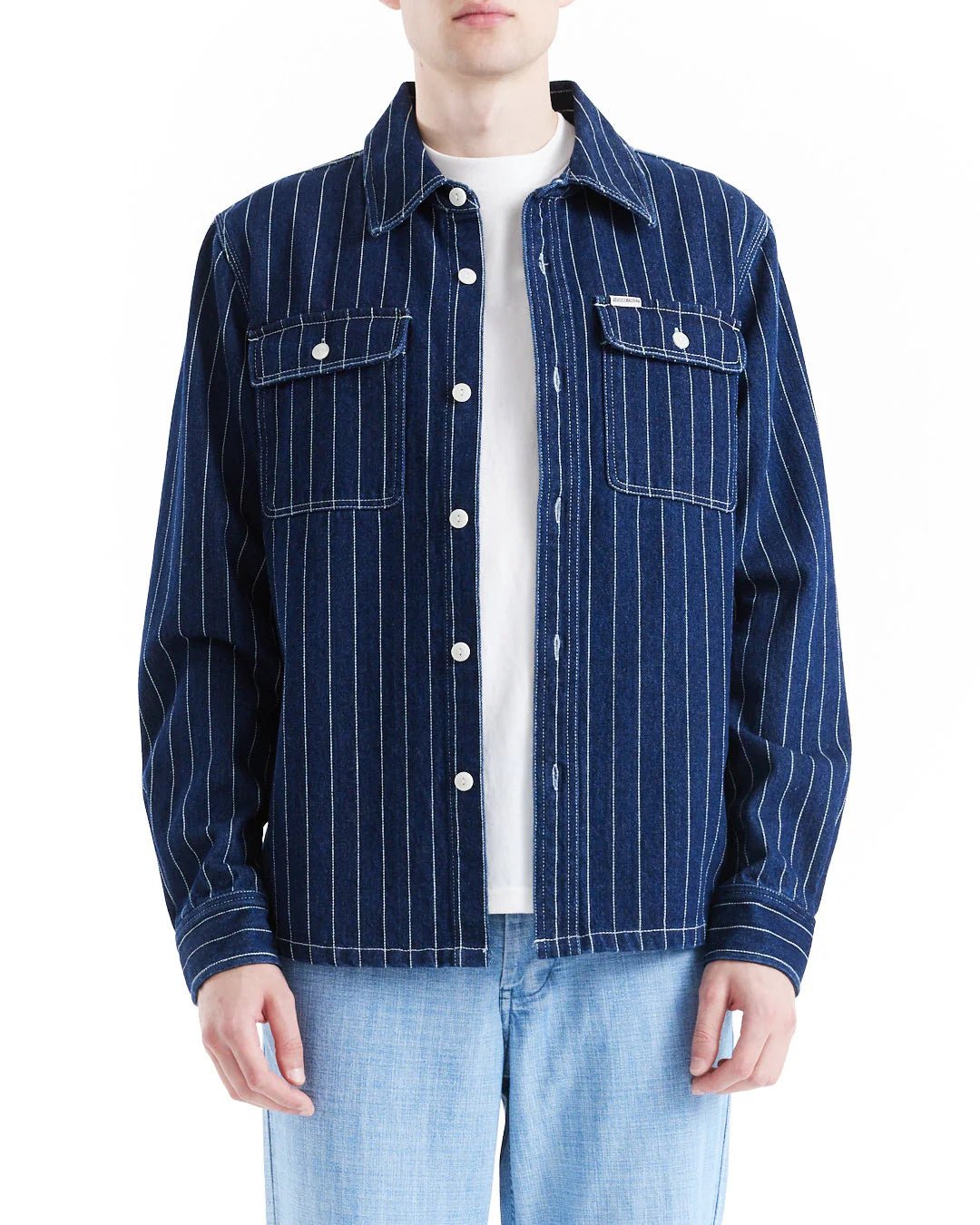 Vacay Stripe Denim Shirt - MST GoodsDeus Ex Machina