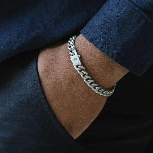 Valence Vic 8mm Chain Bracelet - MST GoodsBraceletsSteel & Barnett