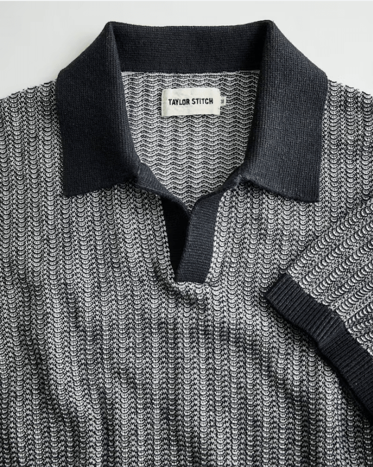 Valencia Sweater Polo - MST GoodsTaylor Stitch