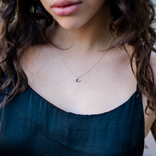 Vermeil Evil Eye Necklace - MST GoodsOrnamental Things