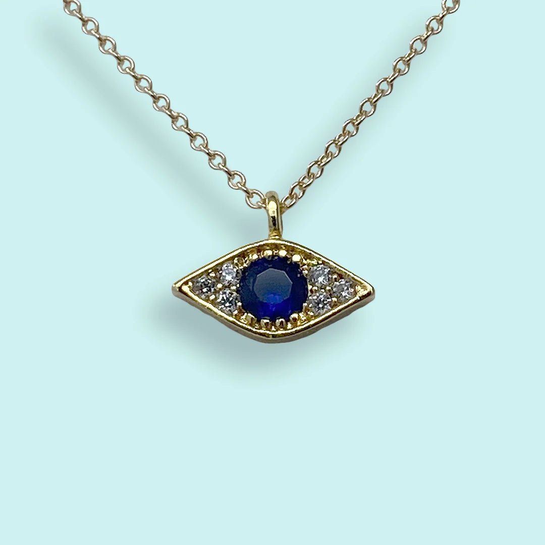 Vermeil Evil Eye Necklace - MST GoodsOrnamental Things
