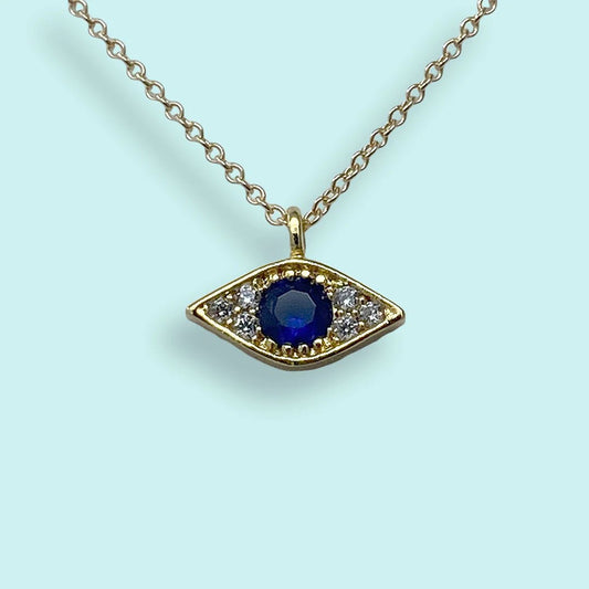 Vermeil Evil Eye Necklace - MST GoodsOrnamental Things