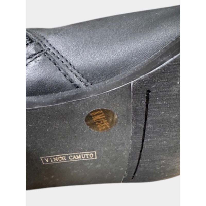 Vince Camuto OTK Over The Knee Leather Boots Black Women's 8 - MST GoodsVintage