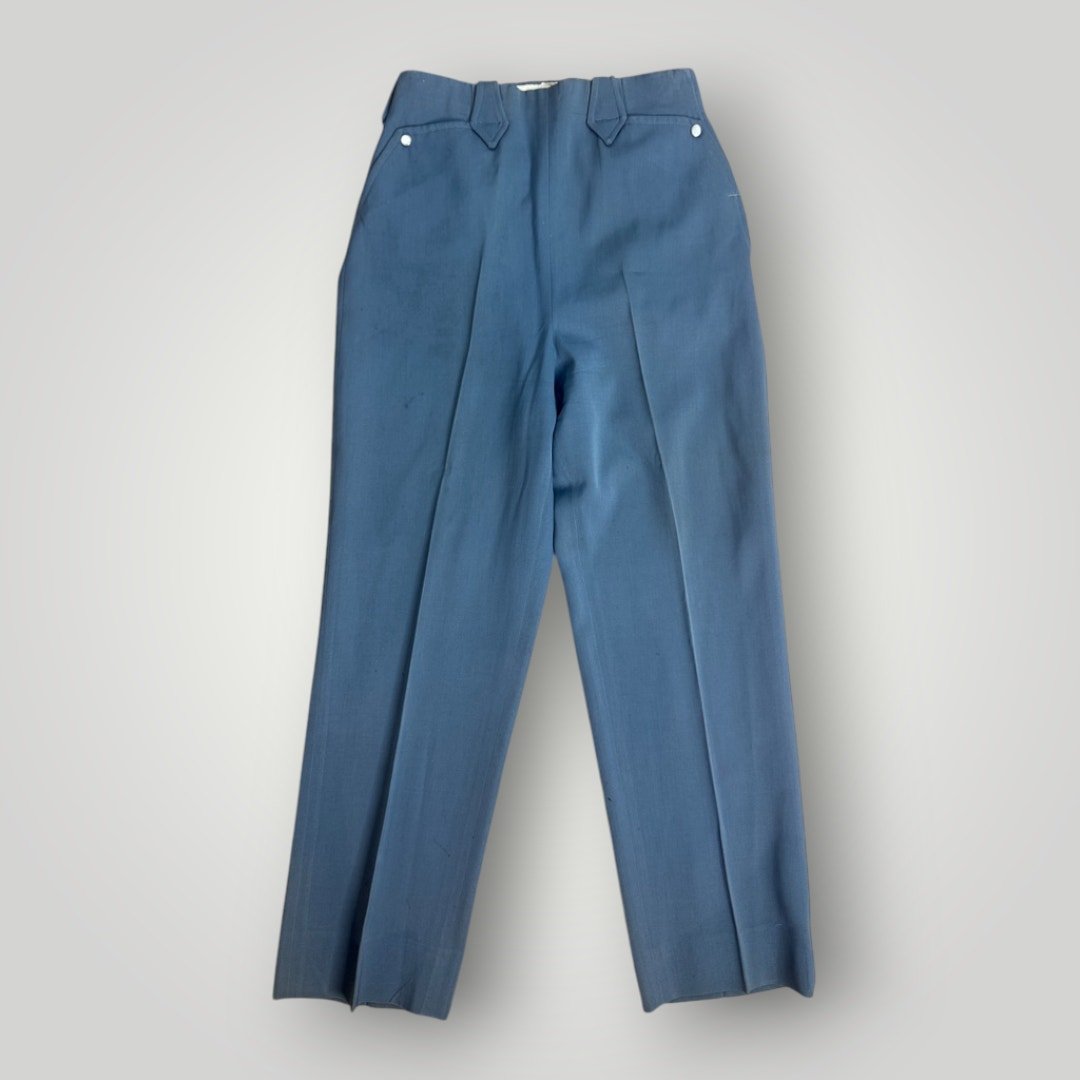 Vintage 1950s 'The Allen MFG. CO of Denver' Western Pants Blue Pearl Snap - MST GoodsAllen MFG Co