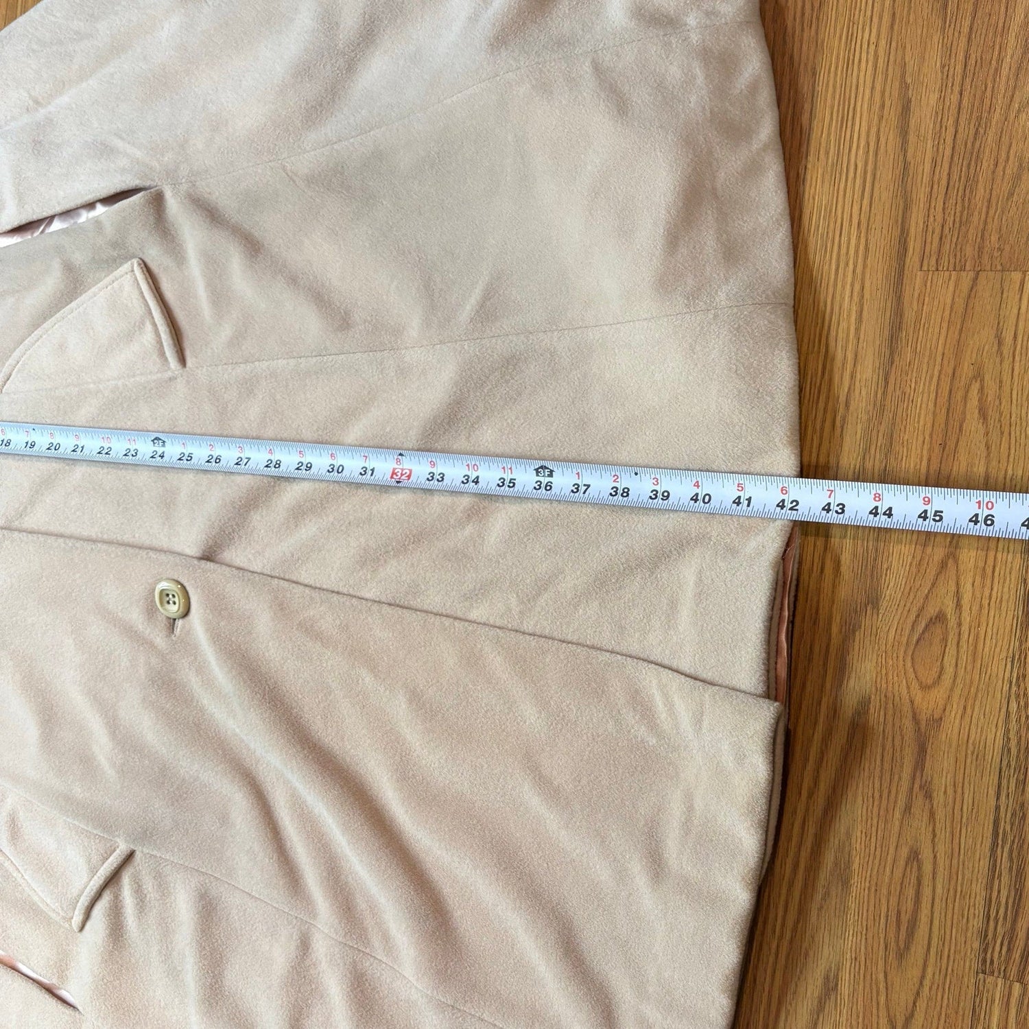 Vintage 1960s Cashmiracle Cape with Faux Fur Collar Beige Tan - MST GoodsKashmiracle