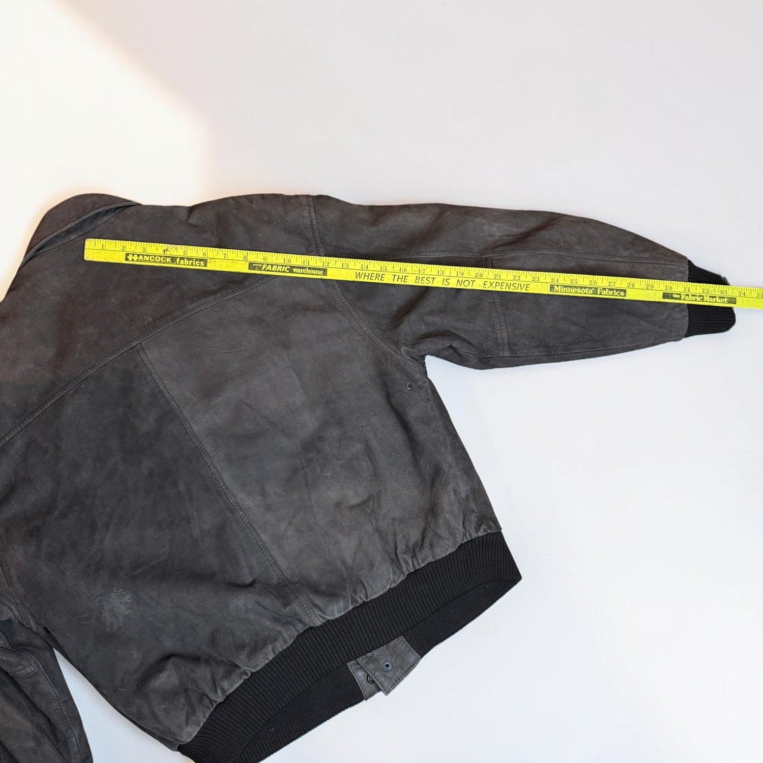 Vintage 1980s GIII Leather Bomber Flight Jacket A2 Nubuck Men's Large Brown - MST GoodsVintage