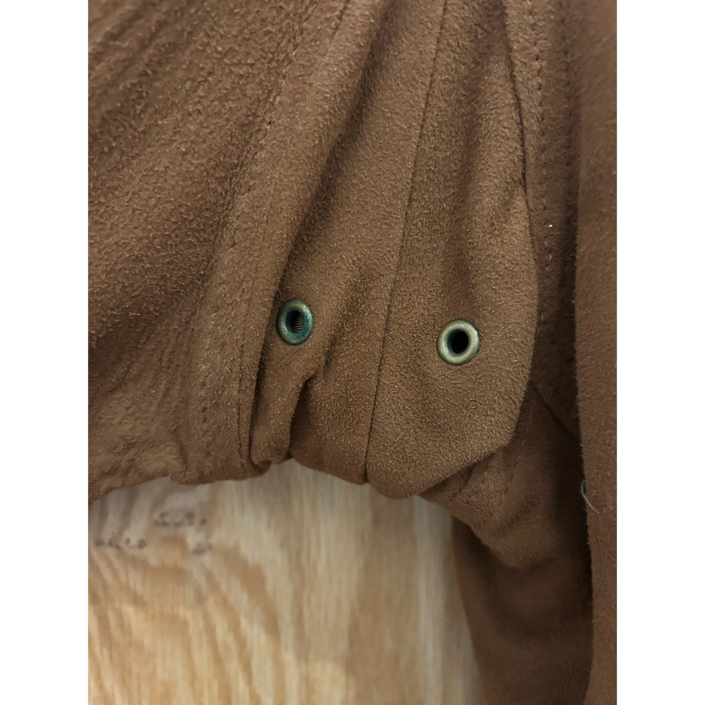 Vintage 1990s Golden Bear Brown Suede Bomber Men's Medium Excellent - MST GoodsGolden Bear