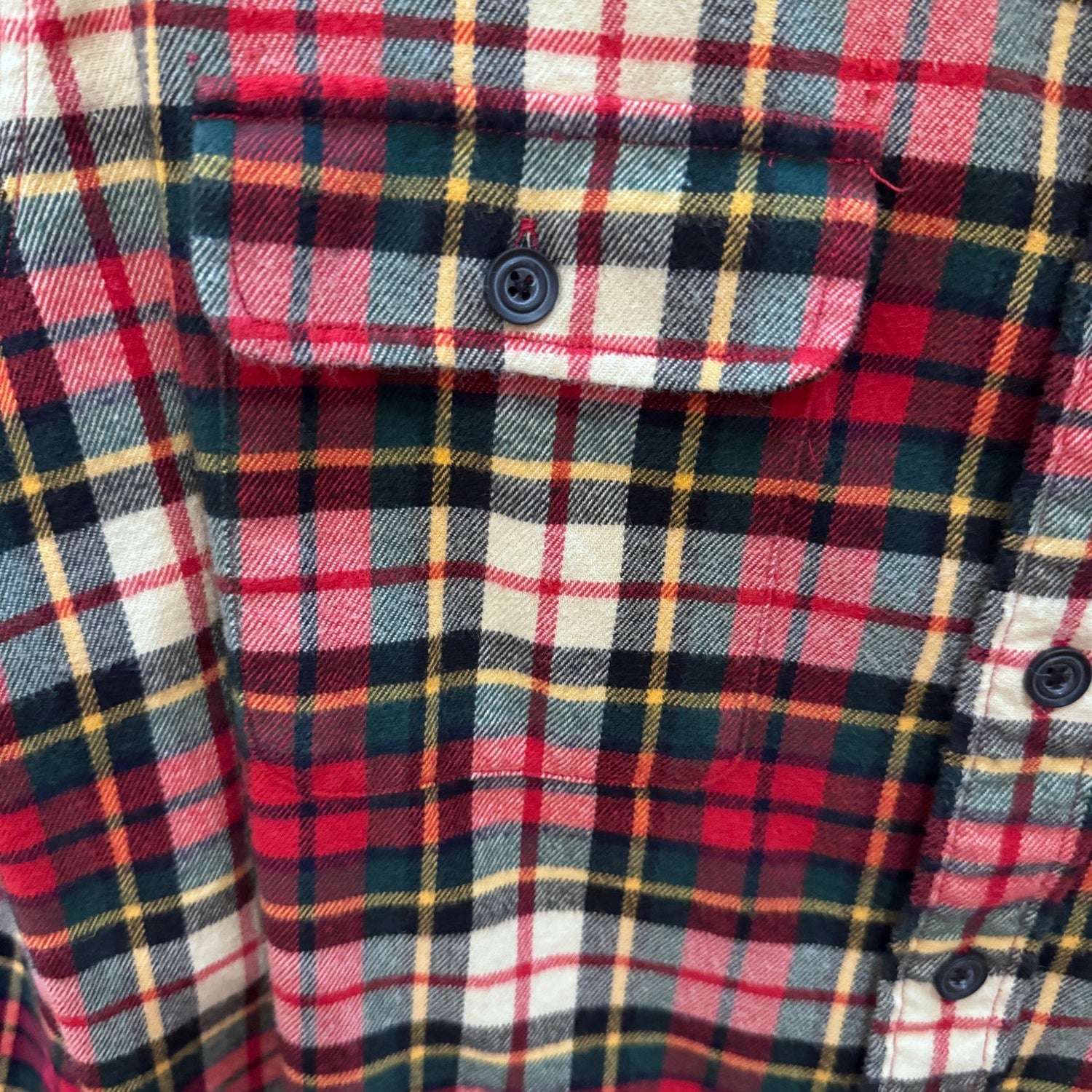 Vintage 1990s Polo by Ralph Lauren Flannel Cotton Soft Heavy L - MST GoodsRalph Lauren