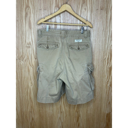 Vintage 1990s Polo Ralph Lauren Khaki Cargo Shorts - MST GoodsPolo Ralph Lauren