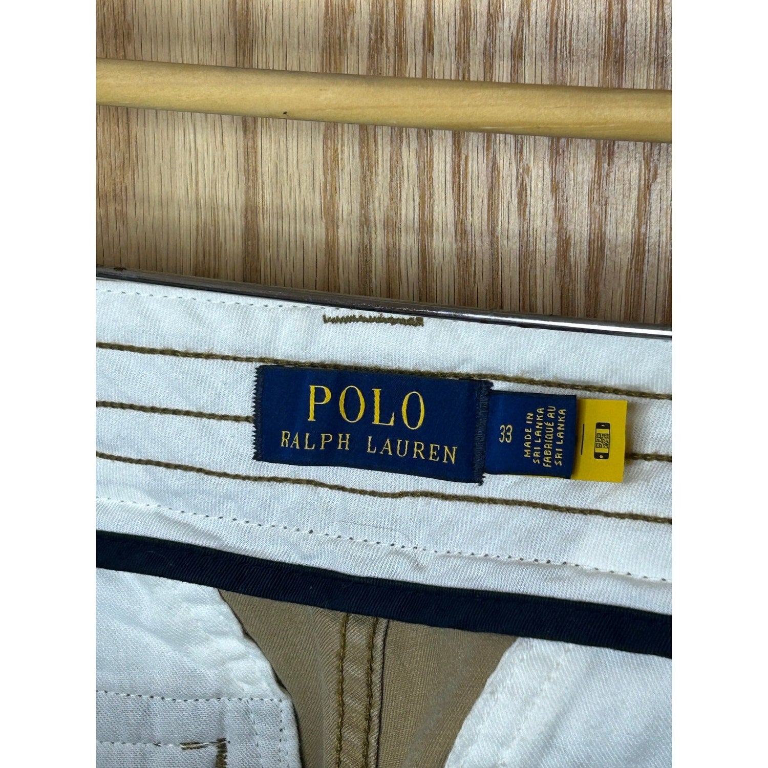 Vintage 1990s Polo Ralph Lauren Khaki Shorts 33 - MST GoodsPolo Ralph Lauren