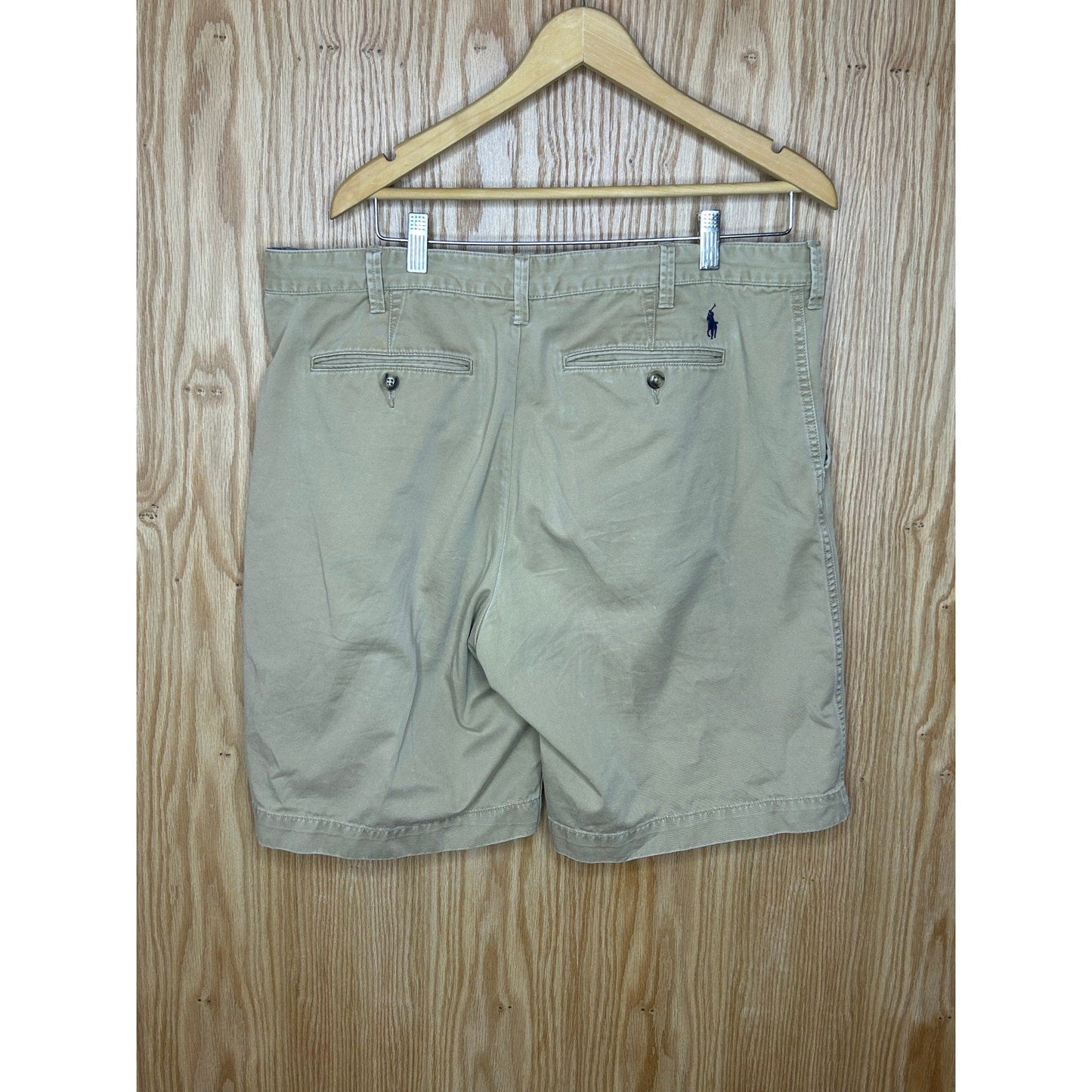 Vintage 1990s Polo Ralph Lauren Khaki Shorts 34" - MST GoodsPolo Ralph Lauren