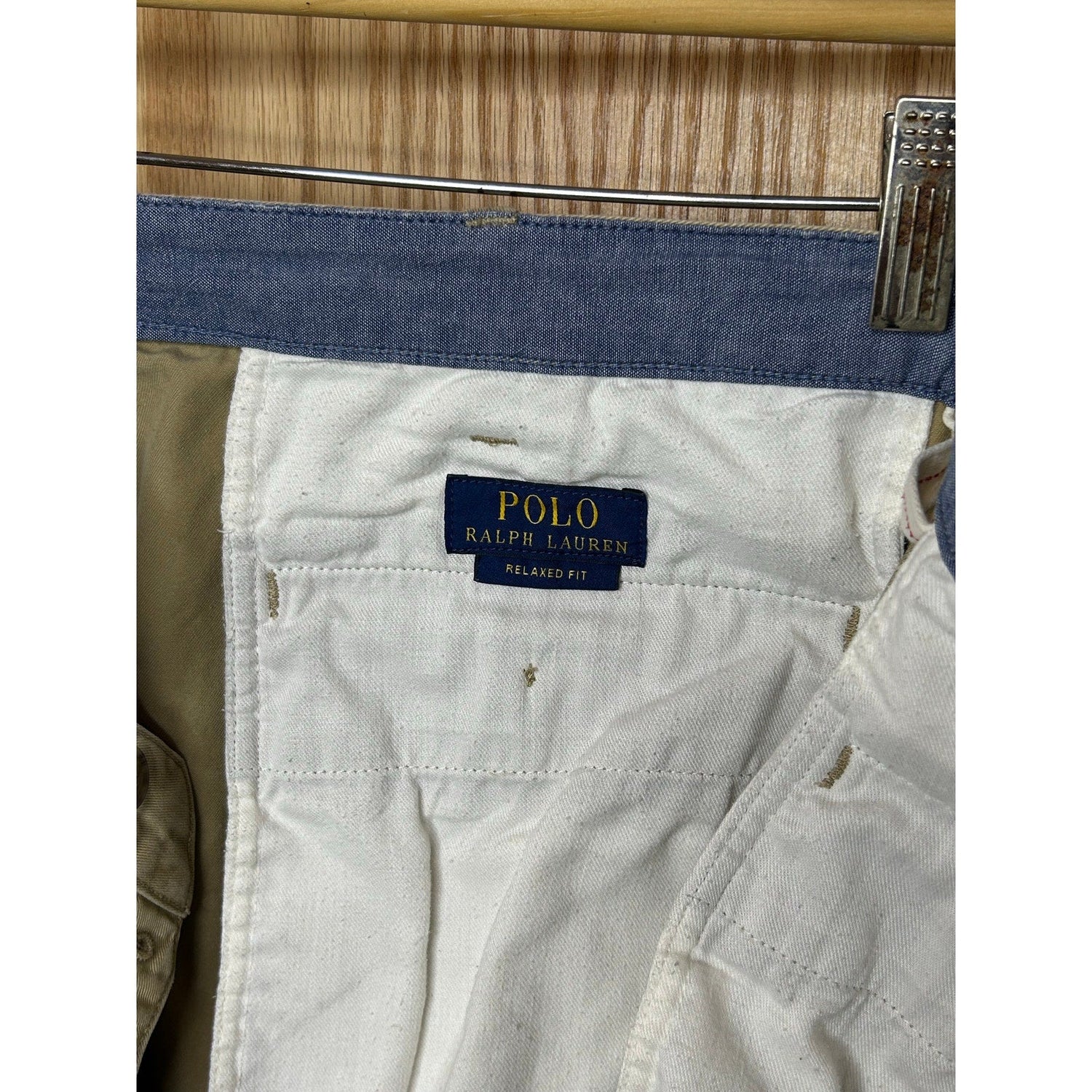 Vintage 1990s Polo Ralph Lauren Khaki Shorts 34" - MST GoodsPolo Ralph Lauren
