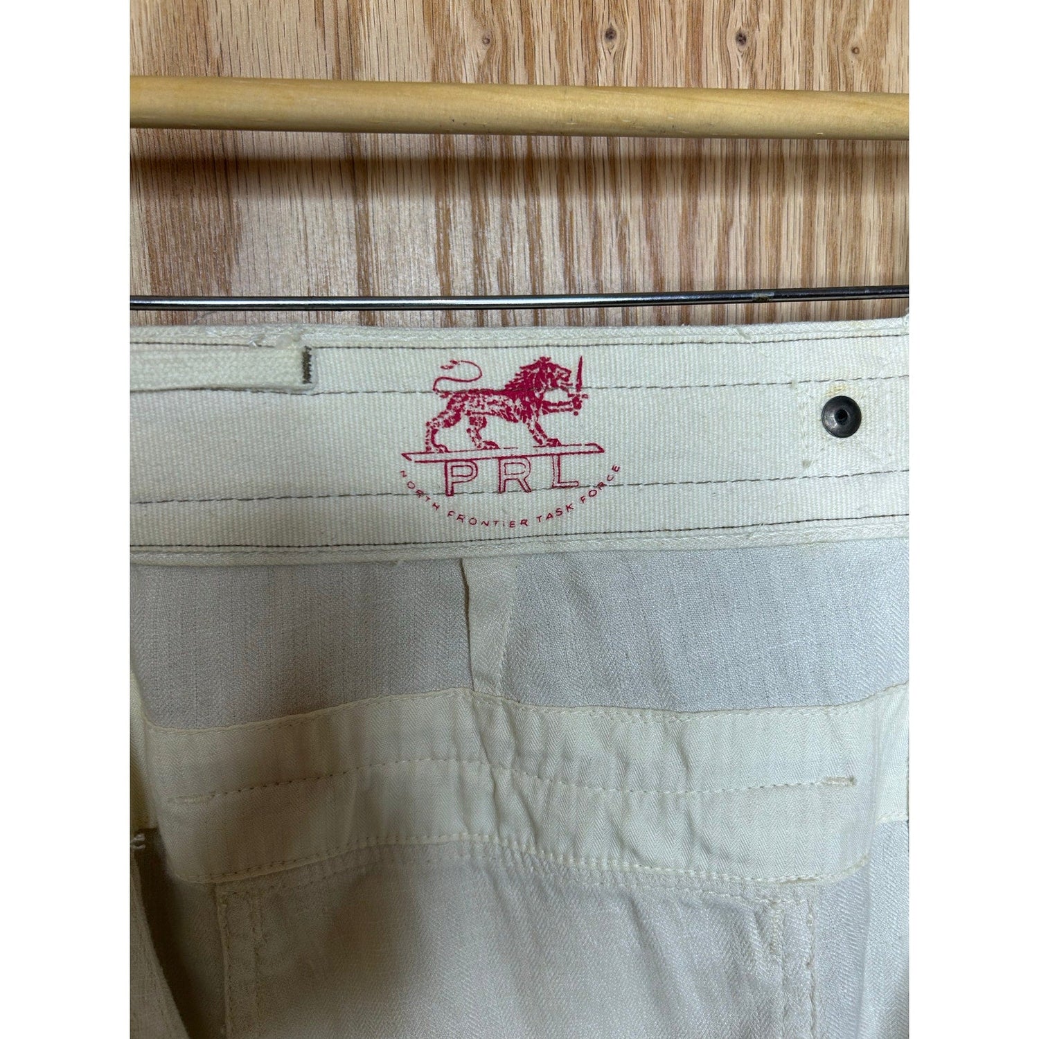 Vintage 1990s Polo Ralph Lauren White Linen Cargo Safari Style Shorts - MST GoodsPolo Ralph Lauren