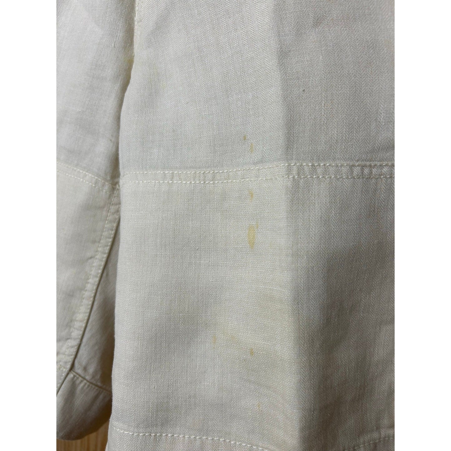 Vintage 1990s Polo Ralph Lauren White Linen Cargo Safari Style Shorts - MST GoodsPolo Ralph Lauren