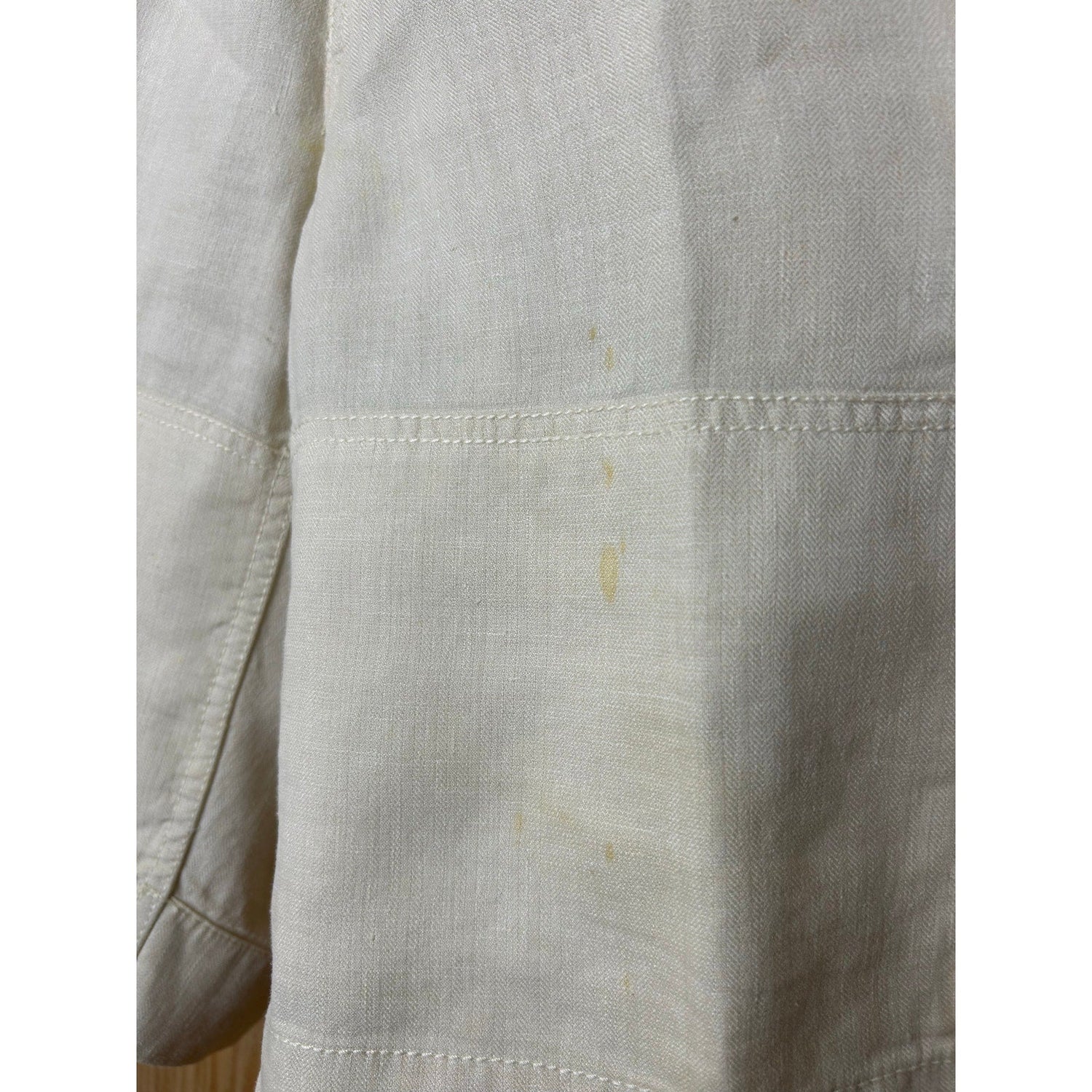 Vintage 1990s Polo Ralph Lauren White Linen Cargo Safari Style Shorts - MST GoodsPolo Ralph Lauren