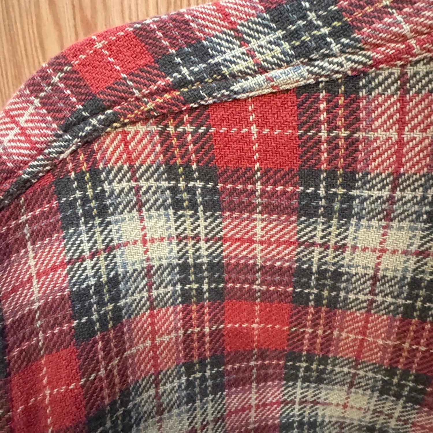 Vintage 1990s Polo Sport Ralph Lauren Flannel Cotton Heavy Thick Plaid Red M - MST GoodsRalph Lauren