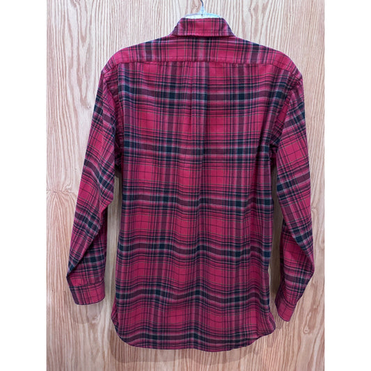 Vintage 1990s Ralph Lauren Flannel Cotton Soft Heavy M Blake Plaid Men's - MST GoodsRalph Lauren