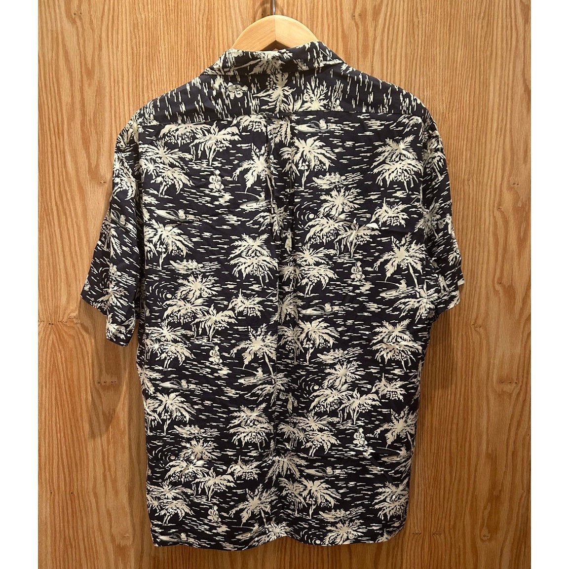 Vintage 90s Polo Ralph Lauren Tropical Hawaiian Men's Caldwell Rayon Palm Tree L - MST GoodsPolo by Ralph Lauren