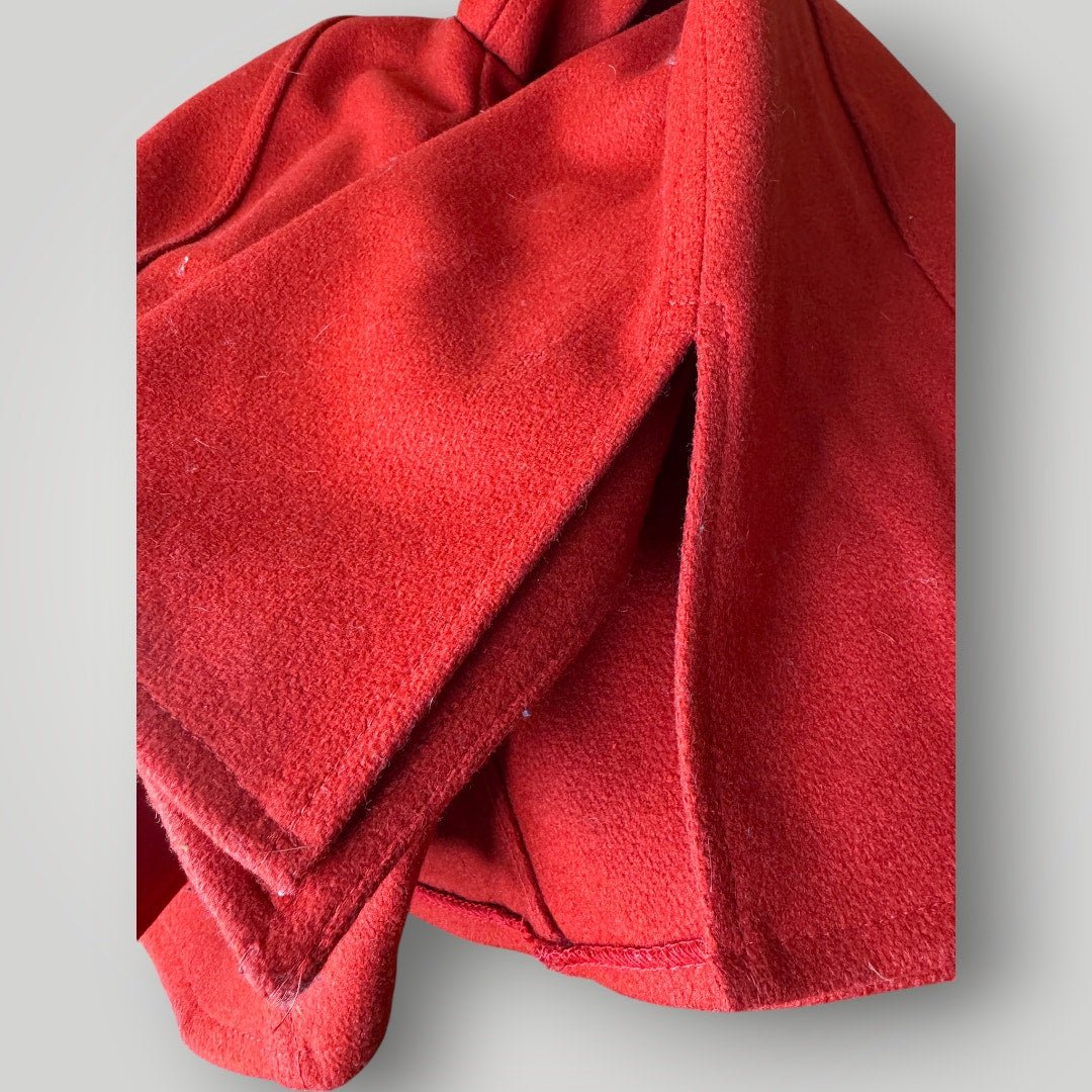 Vintage CPO Shirt Gleneagles Great Western 100% Wool Made in USA Red Medium Lg - MST GoodsGreat Western