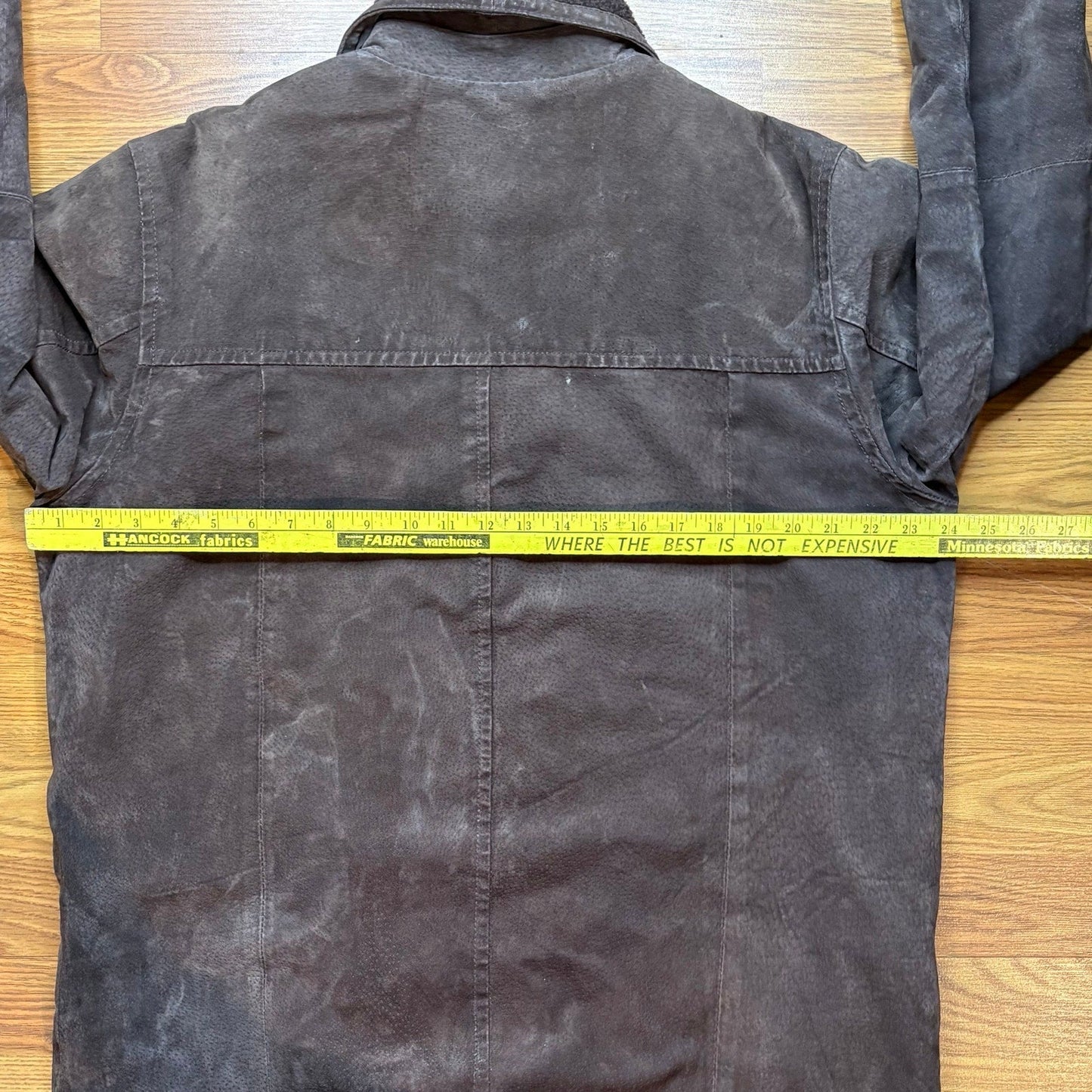 Vintage D'Carlo Suede Leather Jacket Sherpa Lined Brown Men's Large - MST GoodsD’Carlo