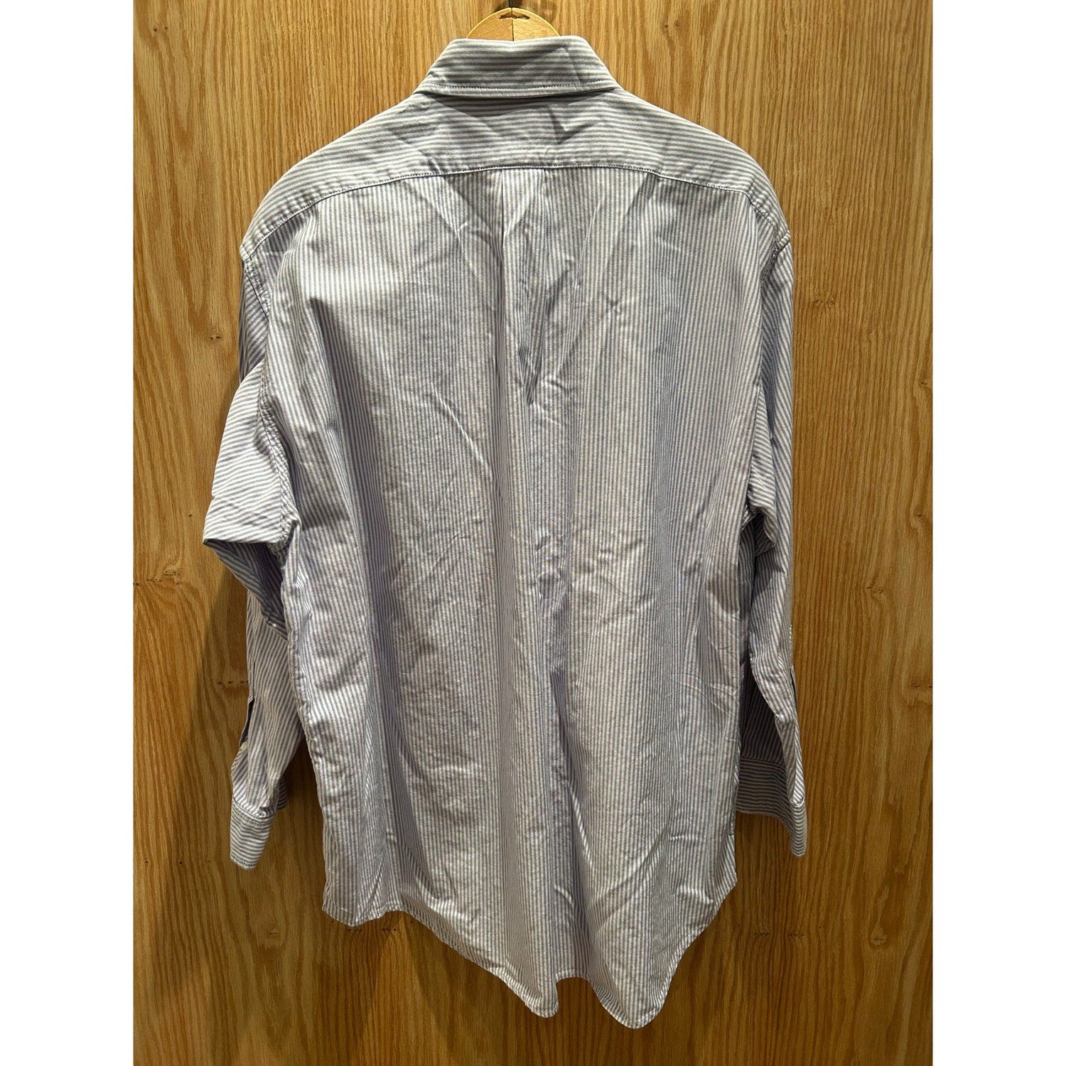 Vintage Guess by George’s Marciano Striped Long Sleeve Shirt Button Down Blue Lg - MST GoodsGUESS by Marciano