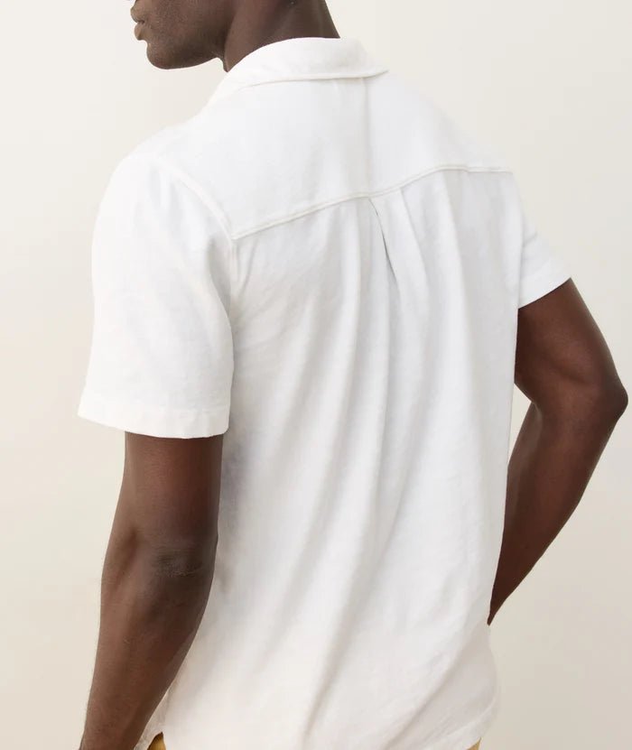 Vintage Heavy Slub Button Down White - MST GoodsMarine Layer