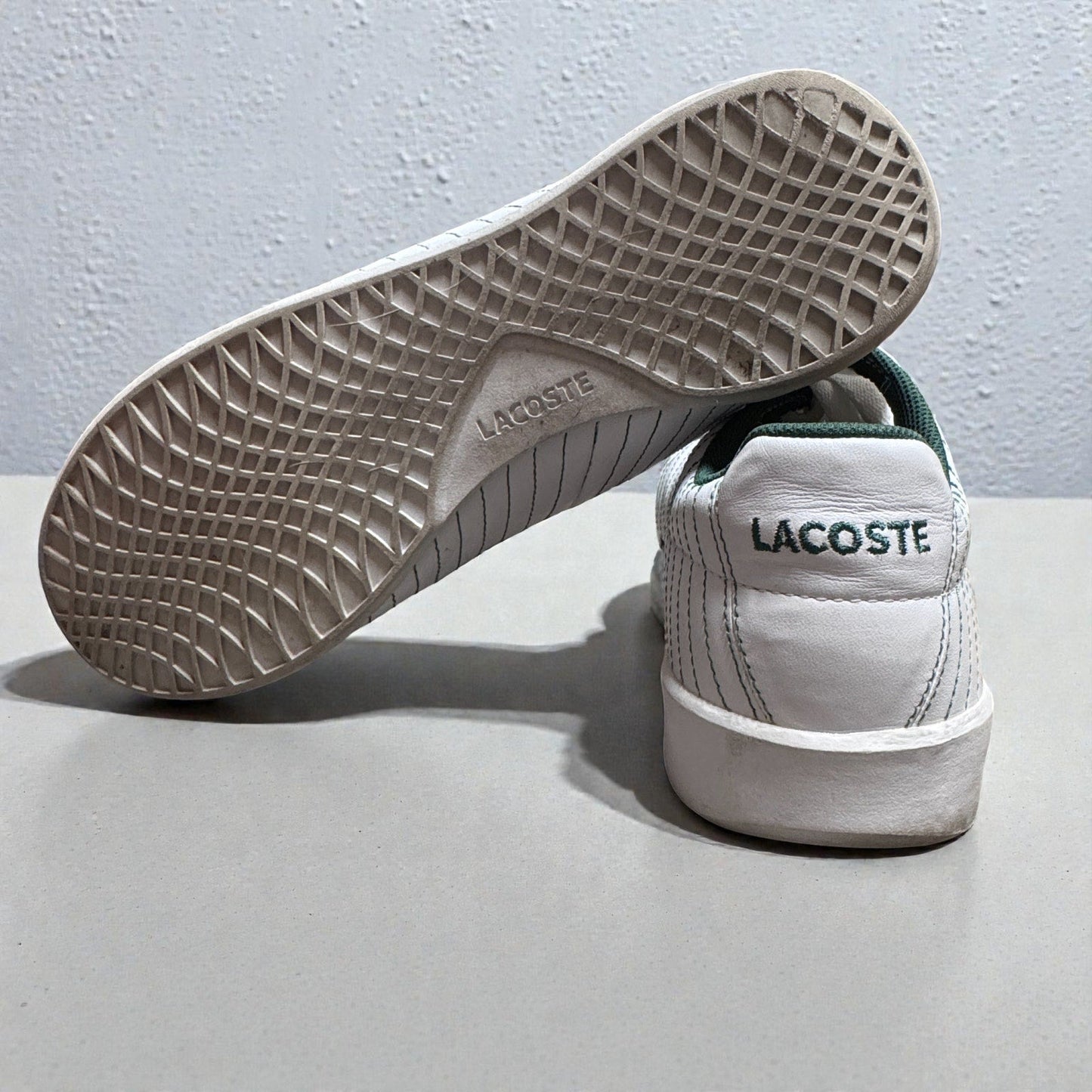 Vintage Lacoste Men’s Tempos Low Sneakers White/Green Men's 8.5 - MST GoodsLacoste