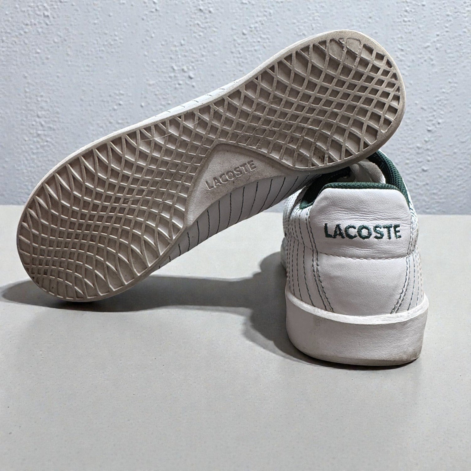 Vintage Lacoste Men’s Tempos Low Sneakers White/Green Men's 8.5 - MST GoodsLacoste